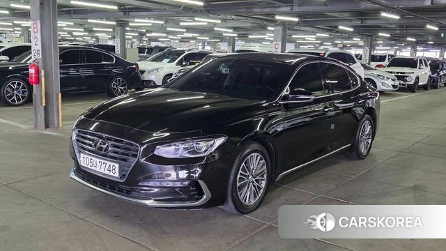 Hyundai Grandeur IG Hybrid 2018 Черный из Кореи