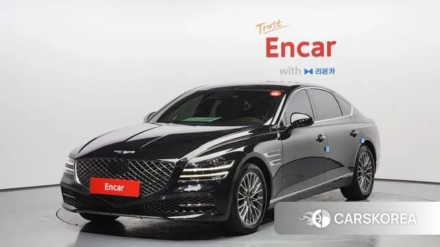 Genesis G80 (RG3) 2021 Черный из Кореи