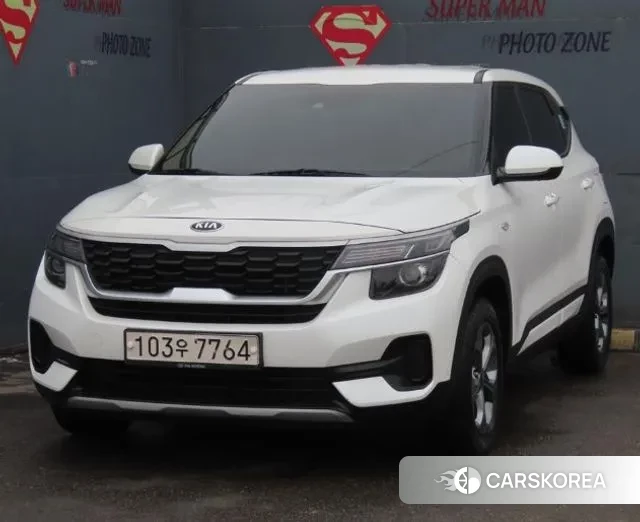 Kia Seltos 2020 Белый из Кореи