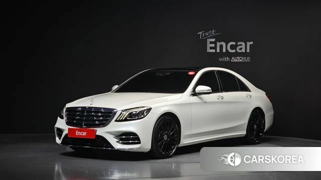 Mercedes-Benz S-Class W222 2020 Белый из Кореи