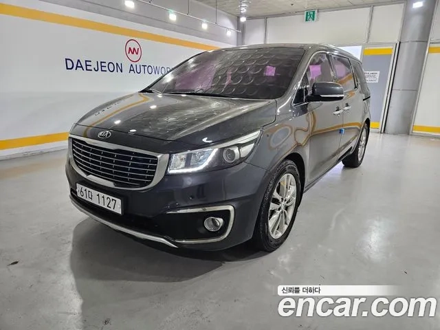 Kia All New Carnival 2018 Серый из Кореи