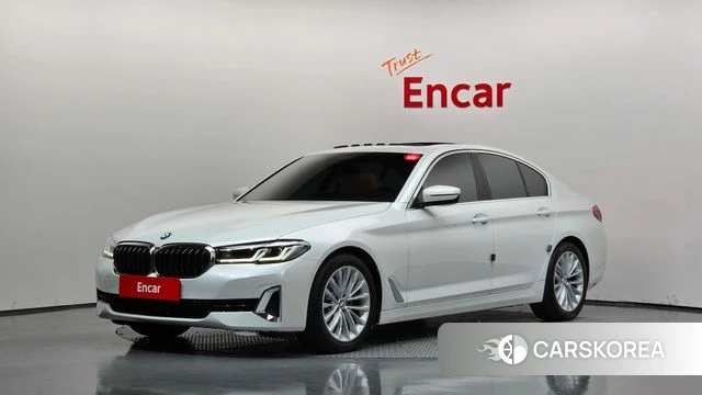 BMW 5 Series (G30) 2021 Белый из Кореи