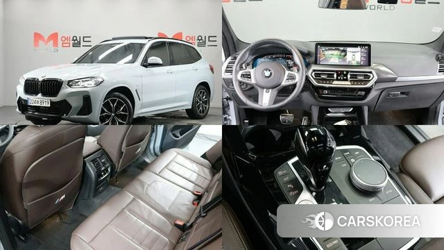 BMW X3 (G01) 2024 Серый из Кореи
