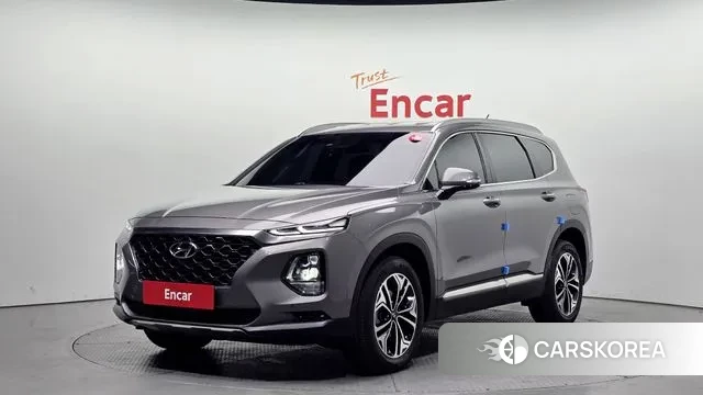 Hyundai Santa Fe TM 2018 Серый из Кореи