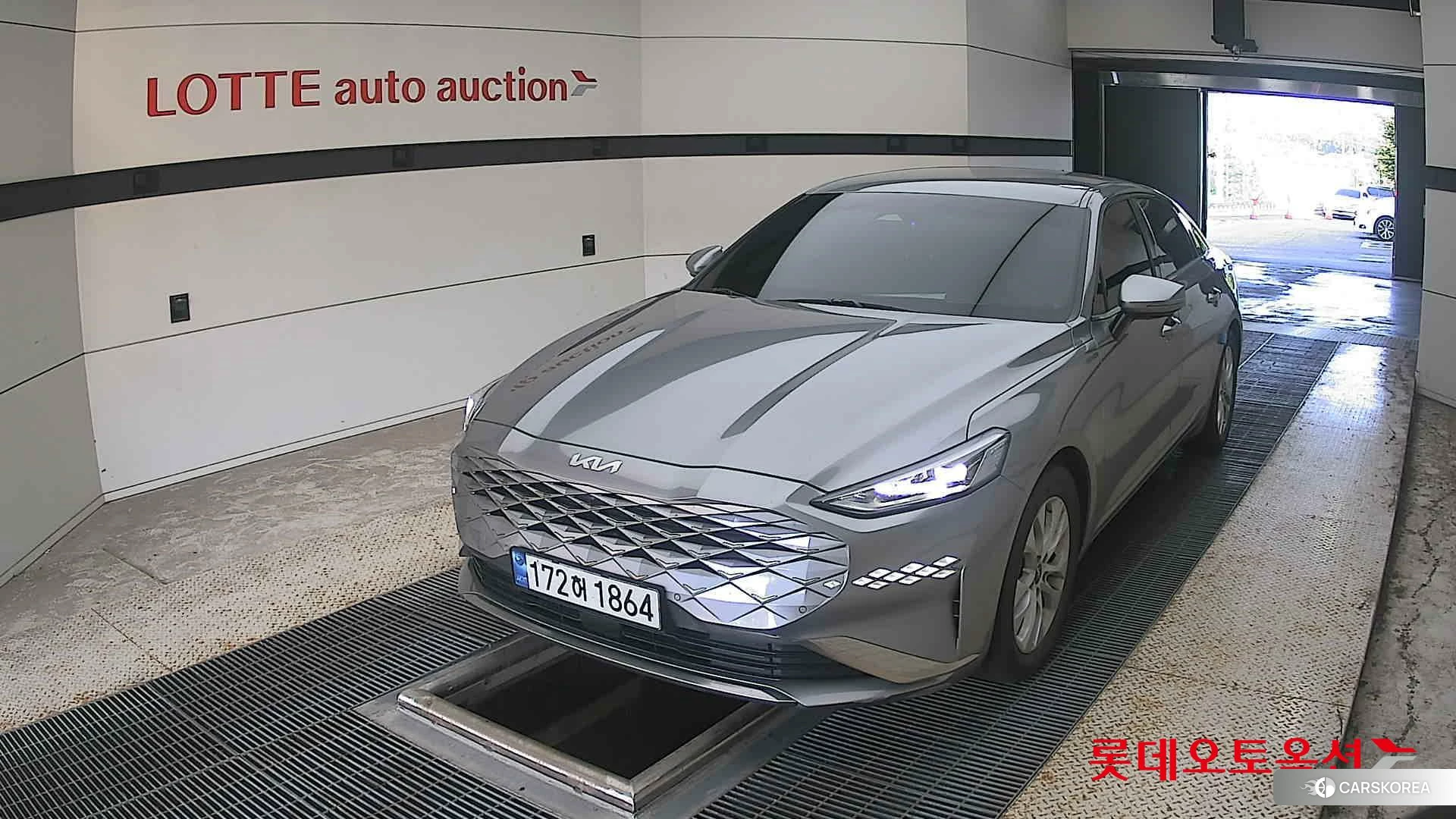 Kia K8 2023 Steelgray из Кореи