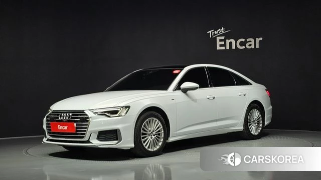 Audi A6 (C8) 2020 Белый из Кореи