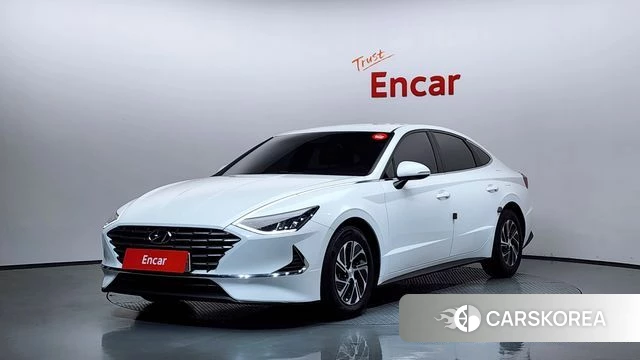 Hyundai Sonata Hybrid (DN8) 2021 Белый из Кореи