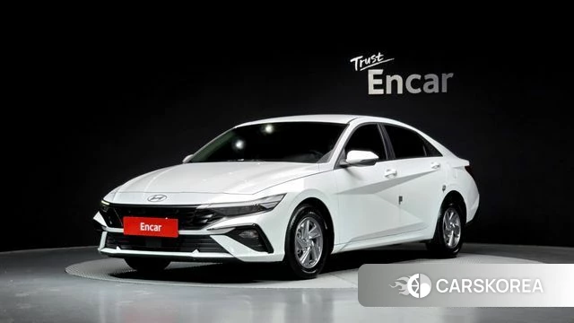Hyundai The New Avante (CN7) 2024 Белый из Кореи
