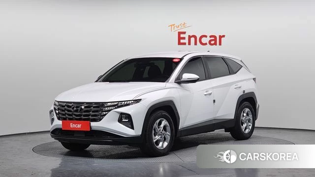 Hyundai Tucson (NX4) 2021 Белый из Кореи