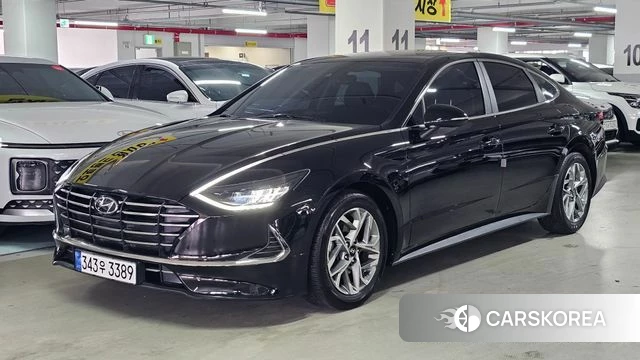 Hyundai Sonata (DN8) 2023 Черный из Кореи