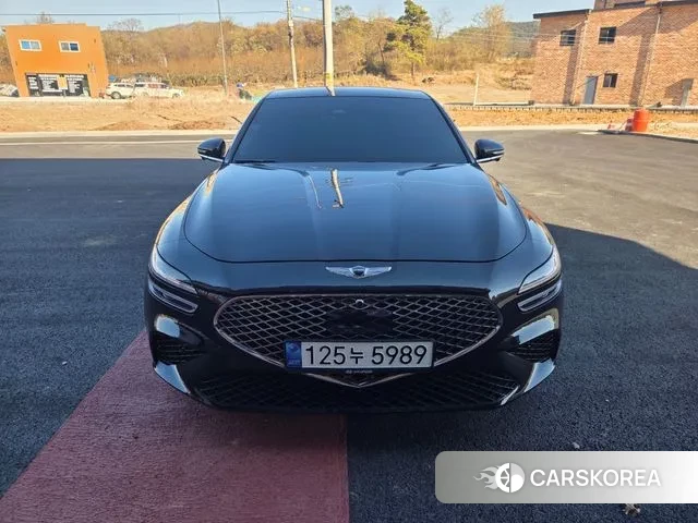 Genesis The New G70 2021 Черный из Кореи