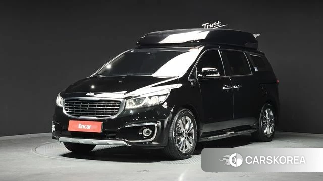 Kia All New Carnival 2018 Черный из Кореи