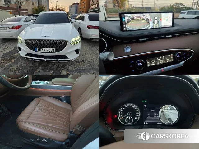 Genesis GV70 2021 Белый из Кореи