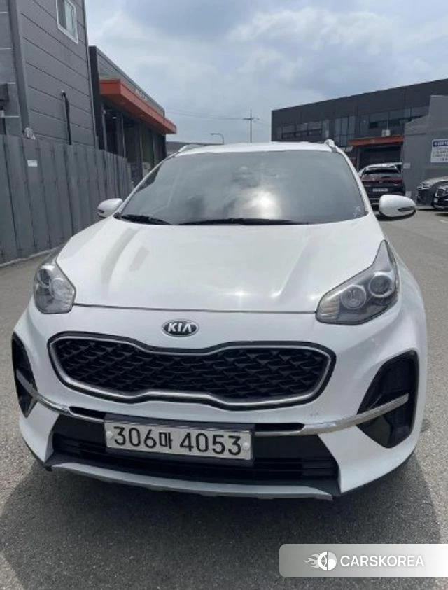 Kia Sportage The Bold 2018 Белый из Кореи