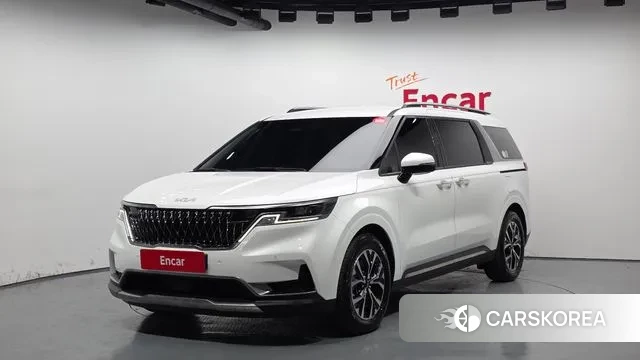 Kia Carnival 4th generation 2023 Белый из Кореи