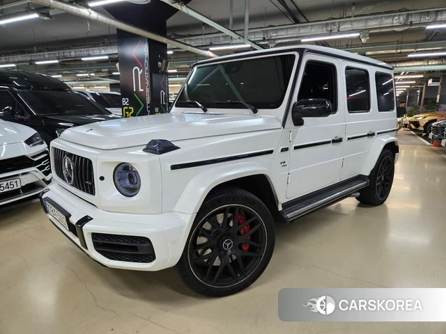 Mercedes-Benz G-Class W463b 2021 Белый из Кореи