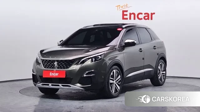 Peugeot 3008 second generation 2018 Серый из Кореи