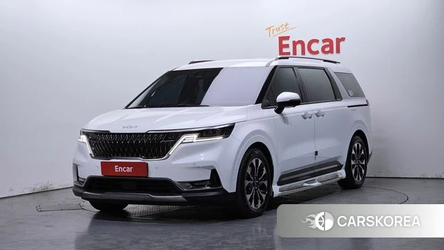 Kia Carnival 4th generation 2023 Белый из Кореи