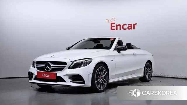 Mercedes-Benz C-Class W205 2019 Белый из Кореи