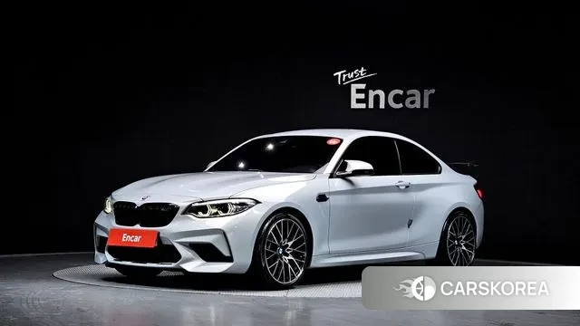 BMW M2 (F87) 2019 Светло-серебряный цвет из Кореи