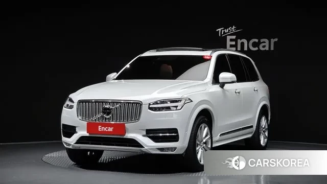 Volvo XC90 second Generation 2018 Белый из Кореи