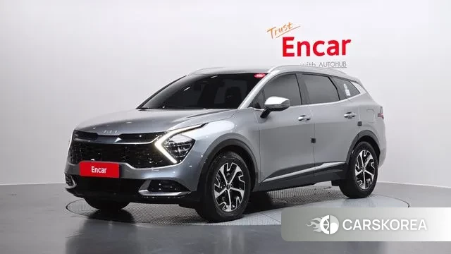Kia Sportage 5th Generation Hybrid 2023 Серебристо-серый из Кореи