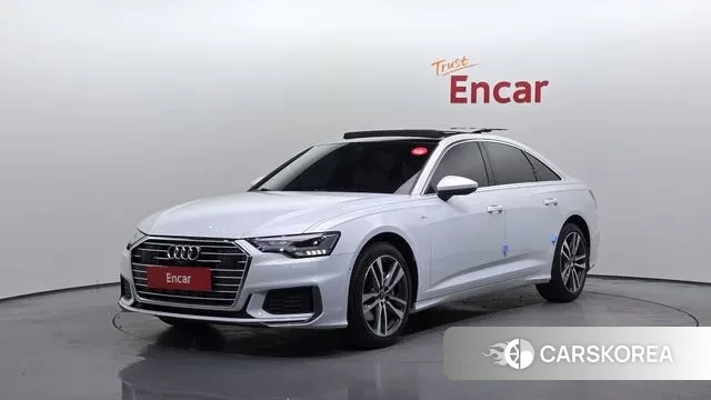 Audi A6 (C8) 2022 Белый из Кореи