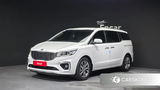 Kia The New Carnival 2020 Белый из Кореи