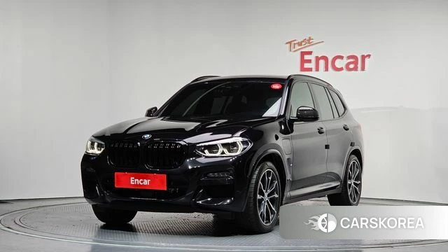 BMW X3 (G01) 2021 Черный из Кореи