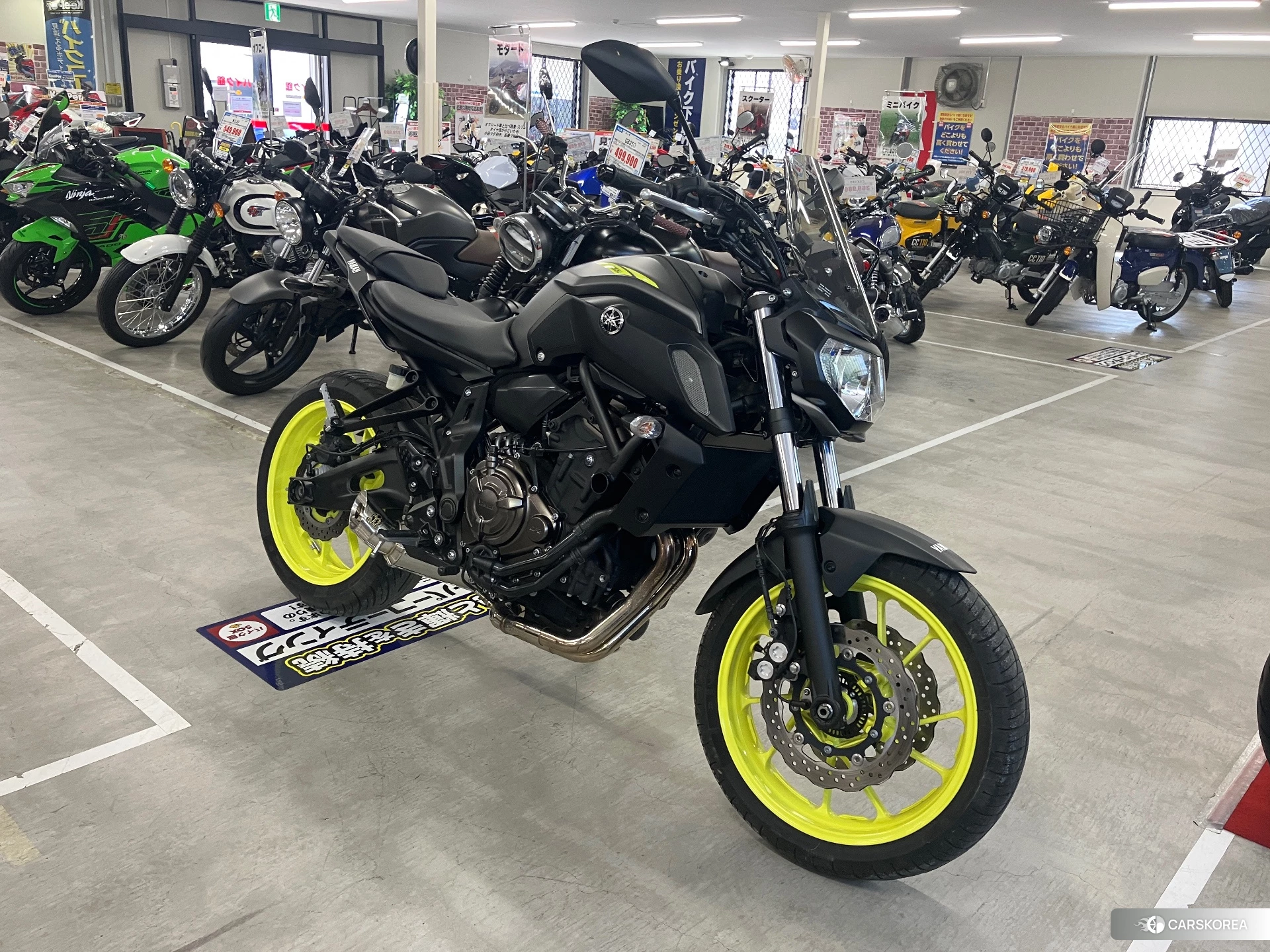Yamaha MT-07 2018 из Японии