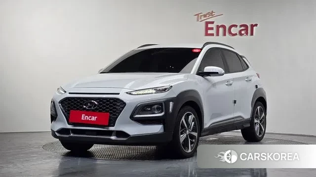 Hyundai Kona 2019 Белый из Кореи