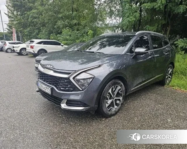 Kia Sportage 5th Generation Hybrid 2024 Серый из Кореи