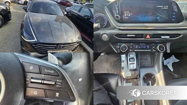 Hyundai Sonata Hybrid (DN8) 2021 Серый из Кореи