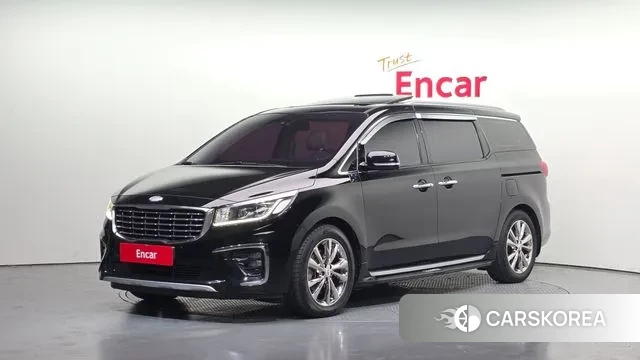 Kia The New Carnival 2018 Черный из Кореи