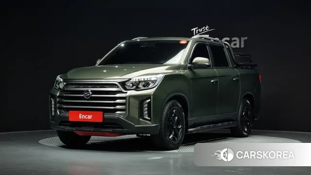 Ssangyong The New Rexton Sport 2022 Зеленый из Кореи