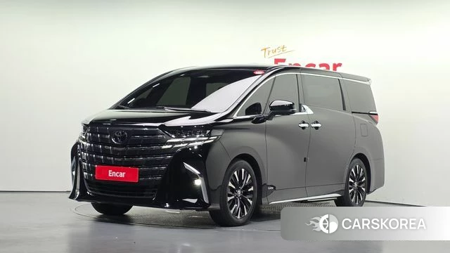 Toyota Alphard 4th Generation 2024 Черный из Кореи