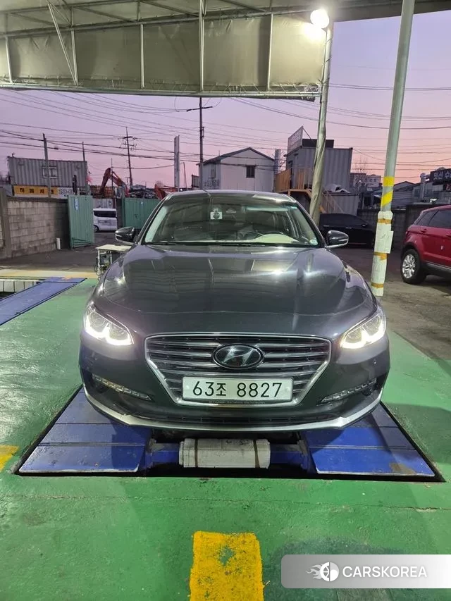 Hyundai Grandeur IG 2019 Серый из Кореи