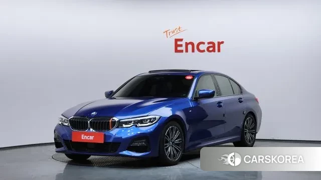 BMW 3 Series (G20) 2021 Синий из Кореи