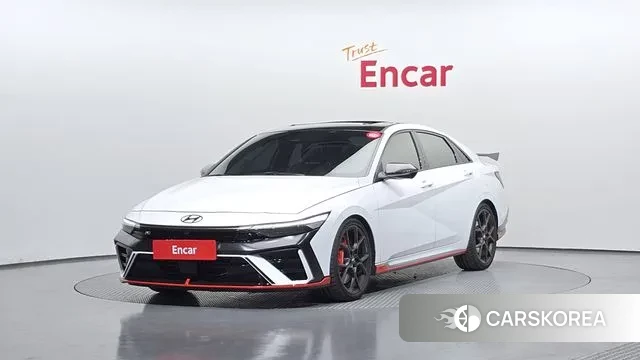 Hyundai The New Avante (CN7) 2025 Белый из Кореи