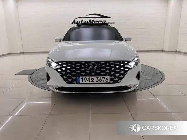 Hyundai The New Grandeur IG Hybrid 2022 Белый из Кореи