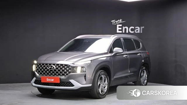 Hyundai The New Santa Fe 2021 Серый из Кореи