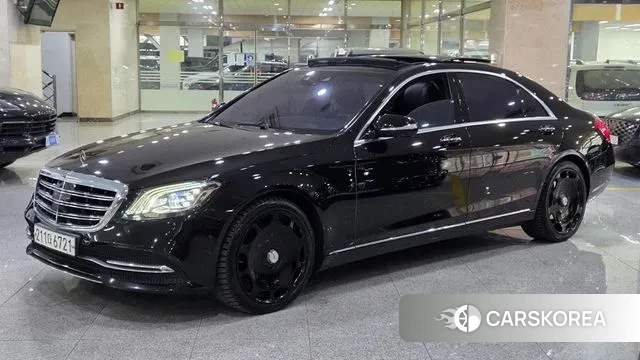 Mercedes-Benz S-Class W222 2018 Черный из Кореи