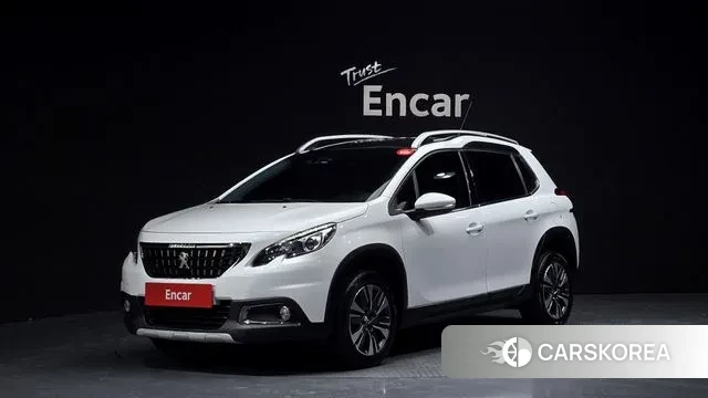 Peugeot 2008 2018 Белый из Кореи