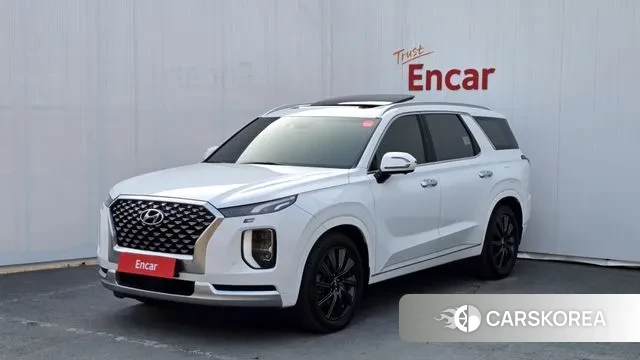 Hyundai Palisade 2021 Белый из Кореи