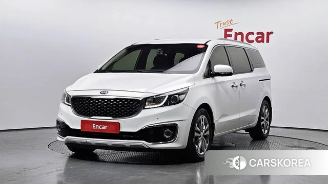 Kia All New Carnival 2018 Белый из Кореи