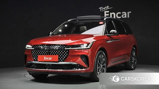 Lincoln Nautilus 2nd Generation 2024 Красный из Кореи