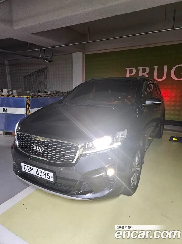 Kia All New Sorento 2018 Серый из Кореи