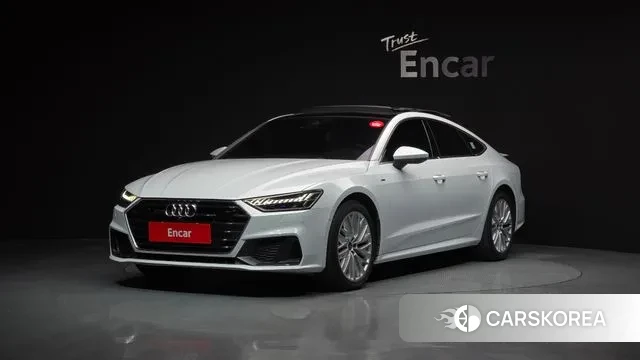 Audi A7 (4K) 2020 Белый из Кореи