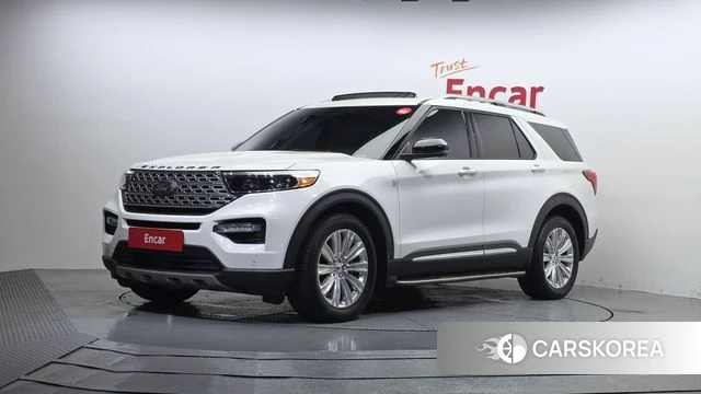Ford Explorer 6th Generation 2020 Белый из Кореи