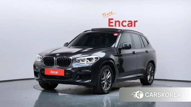 BMW X3 (G01) 2021 Серый из Кореи
